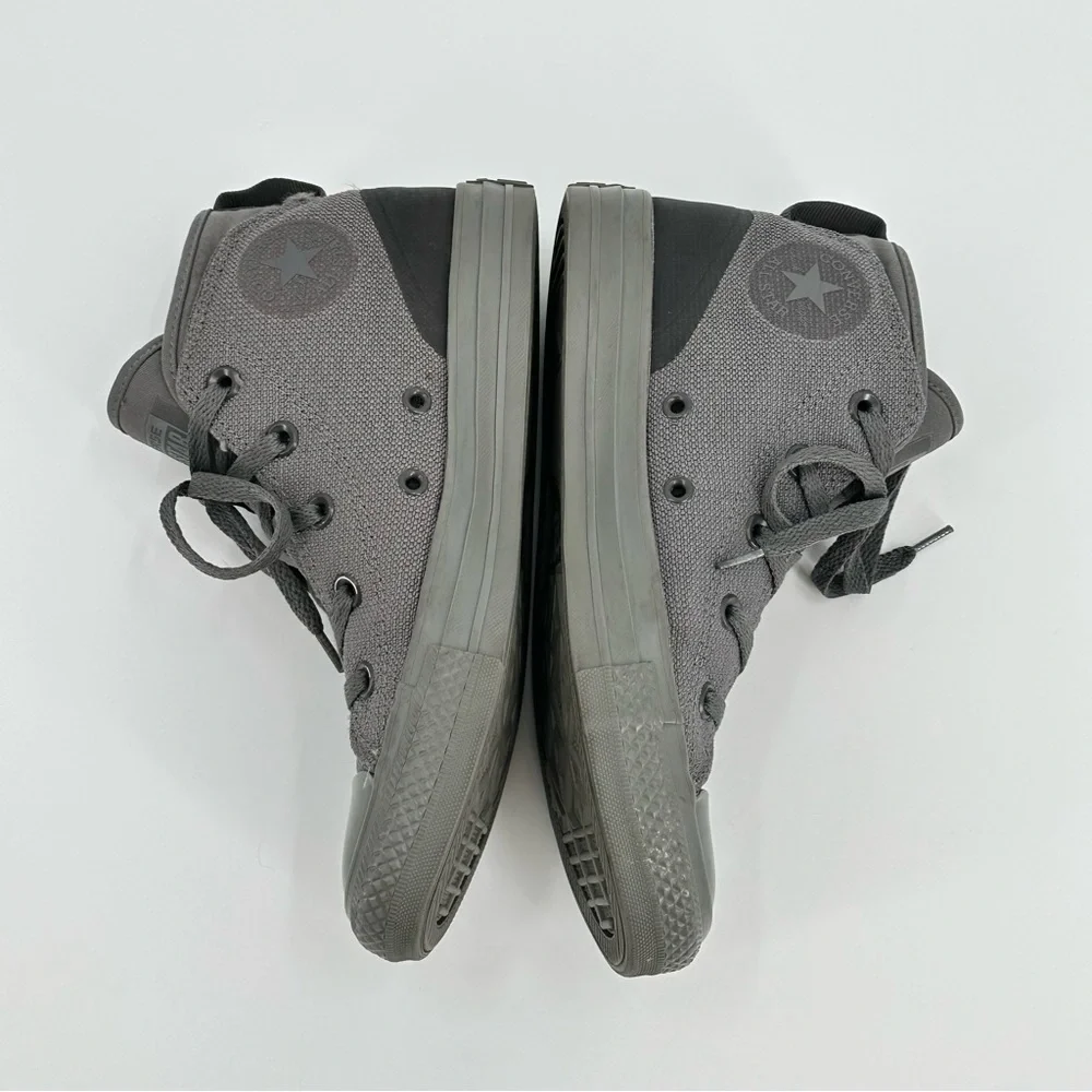 Converse All Star Syde Street High-Top Unisex Gray Sneakers Size W/7 M/5